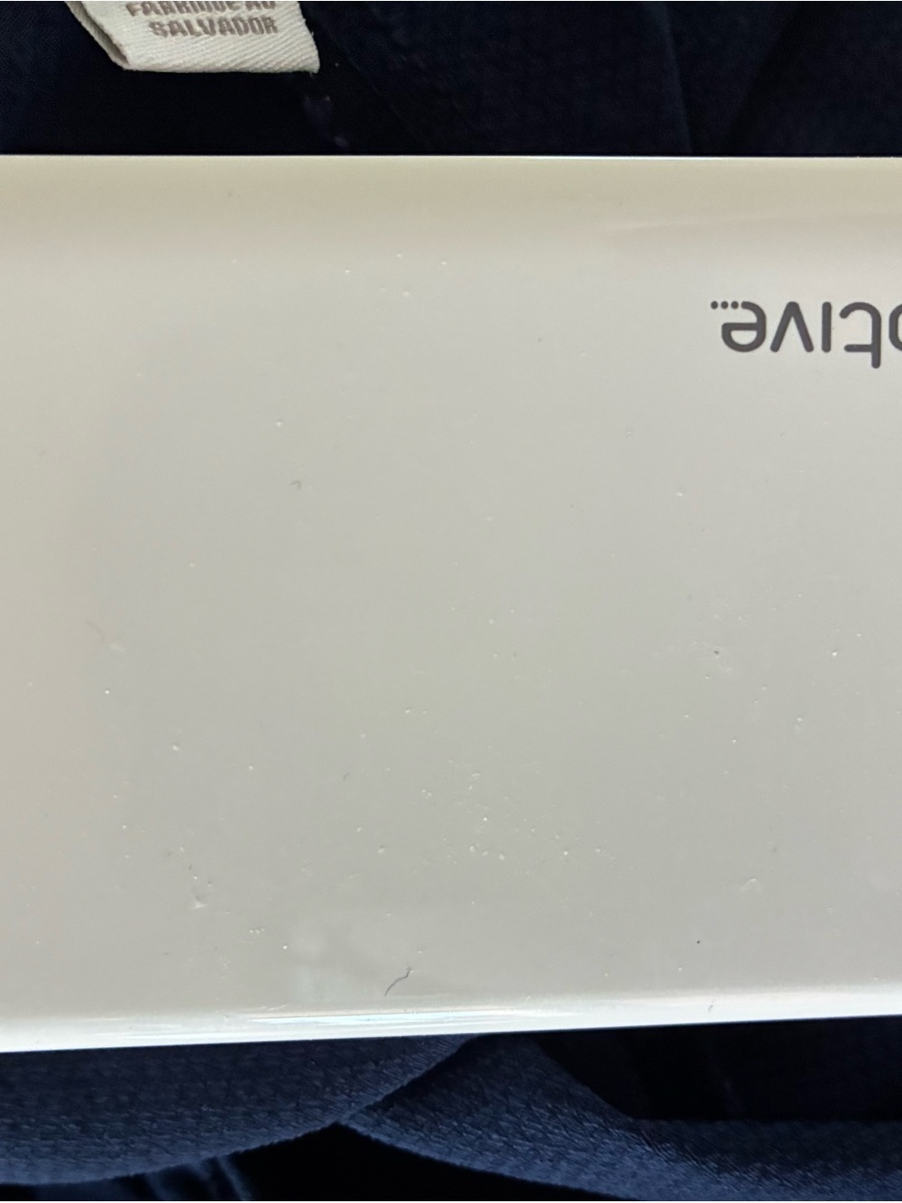 adidas White Glossy External Laptop Shell